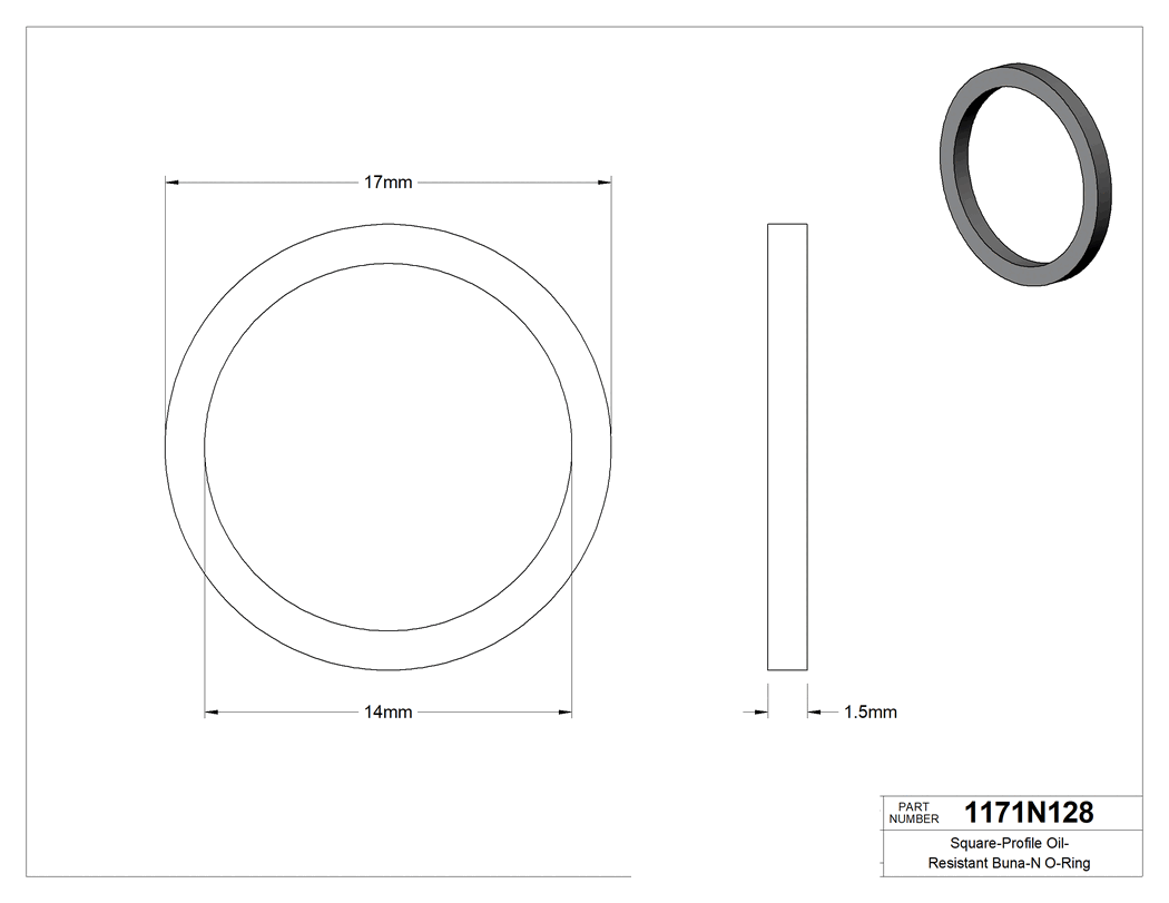 Technical drawing - 1171N128